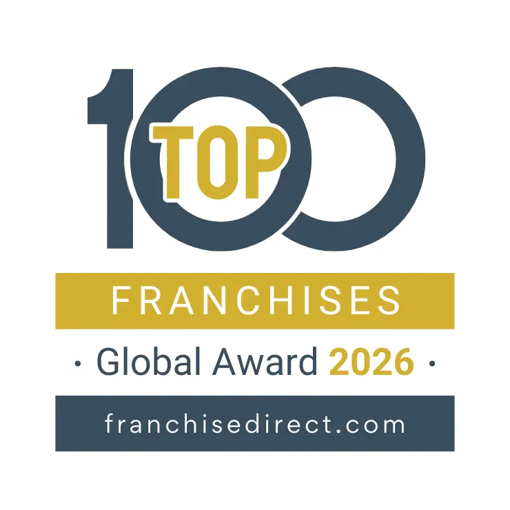 2026 Top Franchises Global 100 Badge